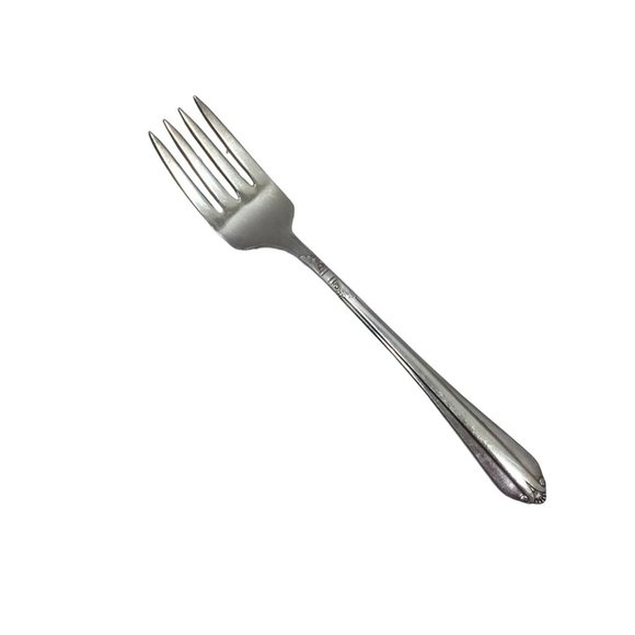 Vintage Wm Rogers Starlight Silverplate Salad Fork Silver Plate 25044 - Picture 1 of 3